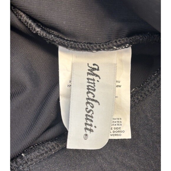 MIRACLESUIT Black Rialto Ruched Slimming Control One-Piece Swimsuit 22W = 2X - Picture 8 of 10